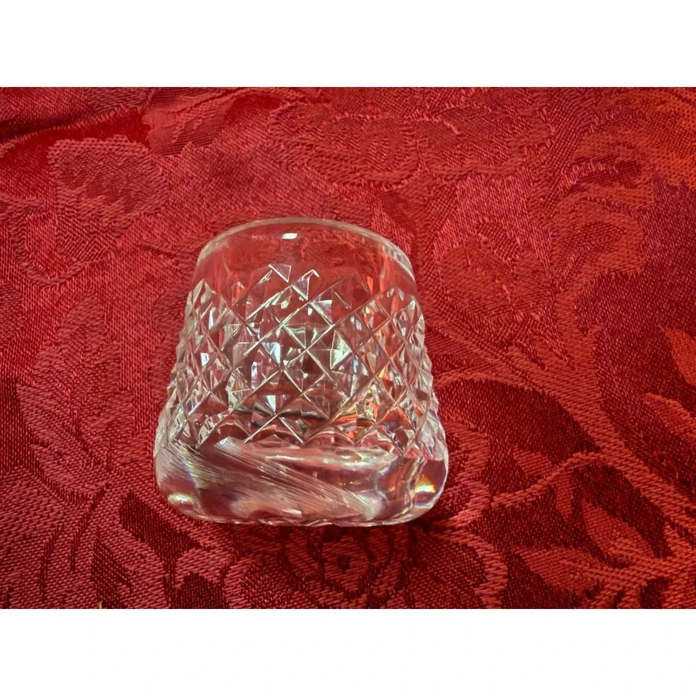 Vintage crystal sugar dish